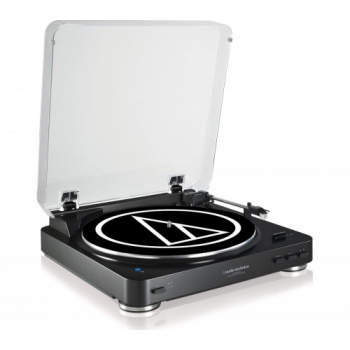 AUDIO TECHNICA AT-LP60BT Belt Drive Bluetooth Turntable - Black