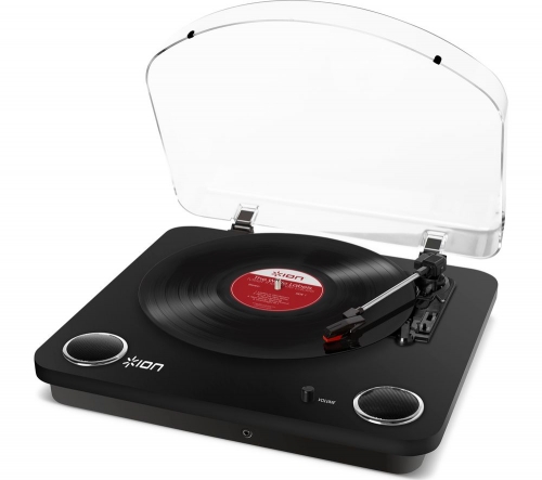 ION Max LP Belt Drive Turntable - Black