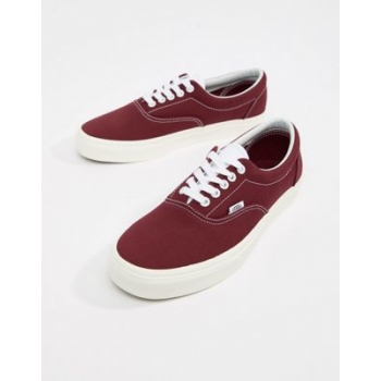 Vans Era Plimsolls In Burgundy VA38FRU8M