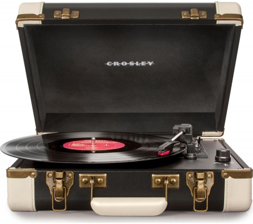 CROSLEY Executive CR6019DBLK Belt Drive Bluetooth Turntable - Black