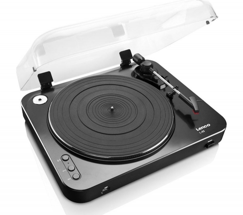 LENCO L-85 Belt Drive Turntable - Black