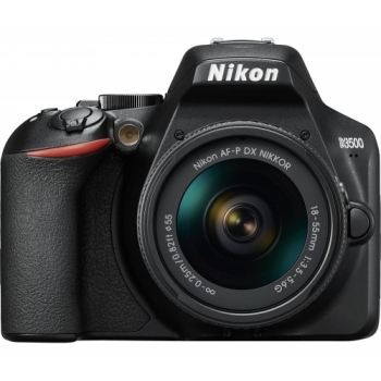 NIKON D3500 DSLR Camera with AF-P DX NIKKOR 18-55 mm f/3.5-5.6G Lens