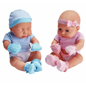 Chad Valley Babies to Love Newborn Baby Twin Dolls