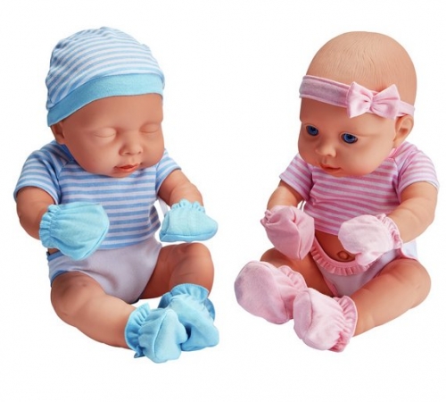 Chad Valley Babies to Love Newborn Baby Twin Dolls