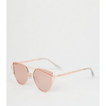 Girls Rose Gold Sunglasses