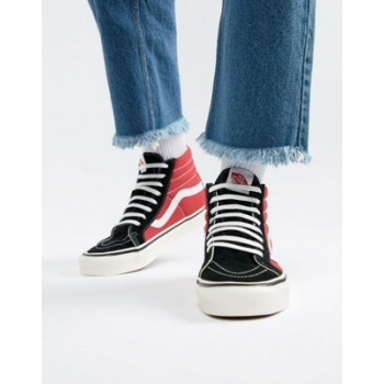 Vans SK8-Hi 38 DX Anaheim trainers in red VN0A38GFUBS1