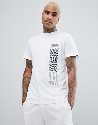 Vans Off Place Logo T-Shirt In White VA3HEZWHT