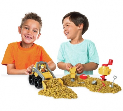 Kinetic Sand Rock 3-in-1 Loader