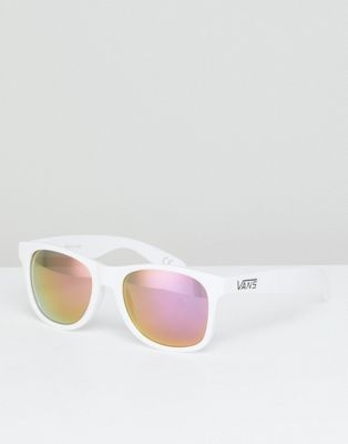 Vans Spicoli 4 Sunglasses In White V00LC0WHP