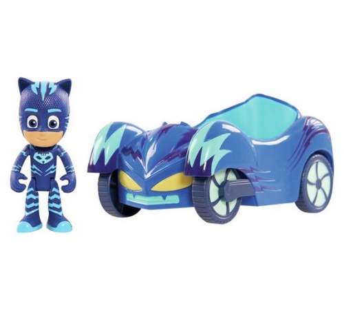 PJ Masks Cat Boy Figure and Vehicle