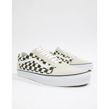 Vans Old Skool Trainers In White VA38G127K