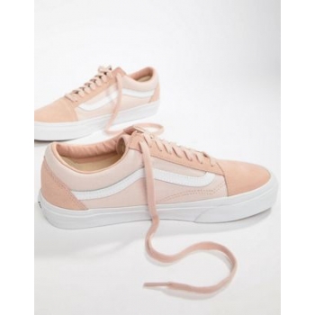 Vans Old Skool Classic Trainers In Pink VA38G1QKF