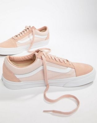 Vans Old Skool Classic Trainers In Pink VA38G1QKF