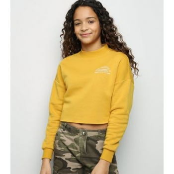 Girls Mustard San Francisco Slogan Sweatshirt