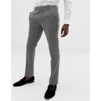 Twisted Tailor super skinny suit trousers in houndstooth