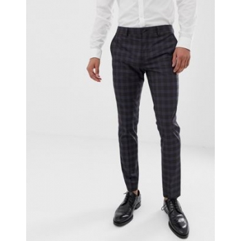 Jack & Jones Premium slim suit trousers in heritage check