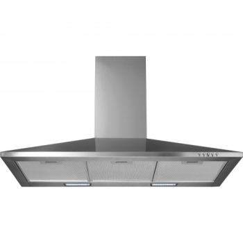 LOGIK L90CHDX17 Chimney Cooker Hood - Stainless Steel