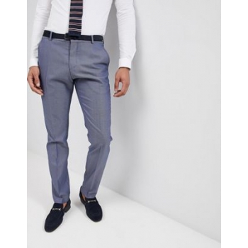 Selected Homme suit trouser in slim fit text