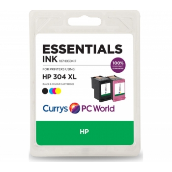 ESSENTIALS HP 304XL Black & Tri-colour Ink Cartridges