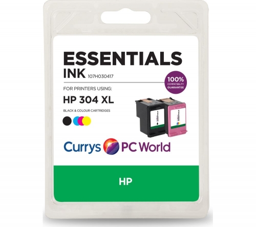 ESSENTIALS HP 304XL Black & Tri-colour Ink Cartridges