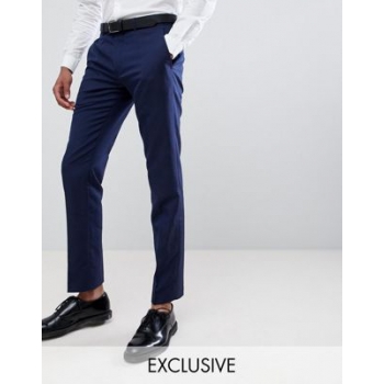 Farah skinny wedding suit trousers in linen Exclusive at ASOS