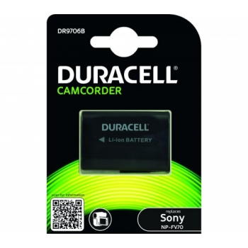 DURACELL DR9706B Lithium-ion Camcorder Battery