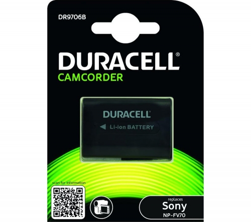 DURACELL DR9706B Lithium-ion Camcorder Battery