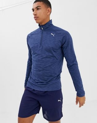 Puma core run zip top