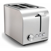 MORPHY RICHARDS Equip 222055 2-Slice Toaster - Brushed Stainless Steel