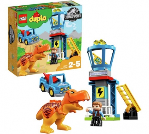 LEGO DUPLO Jurassic World T-Rex Dinosaur Tower - 10880