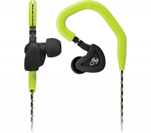 GOJI GSPOOK16 Headphones - Black & Green