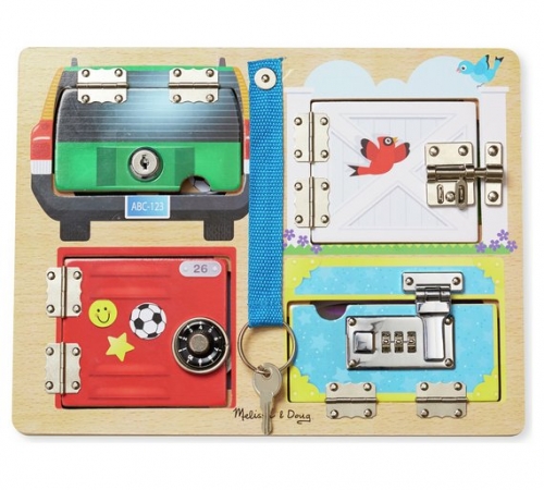 Melissa & doug Locks and Latches Board