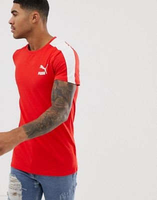 Puma archive T7 stripe t-shirt