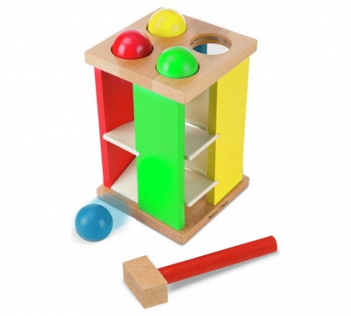 Melissa & doug Pound n Roll Wooden Tower