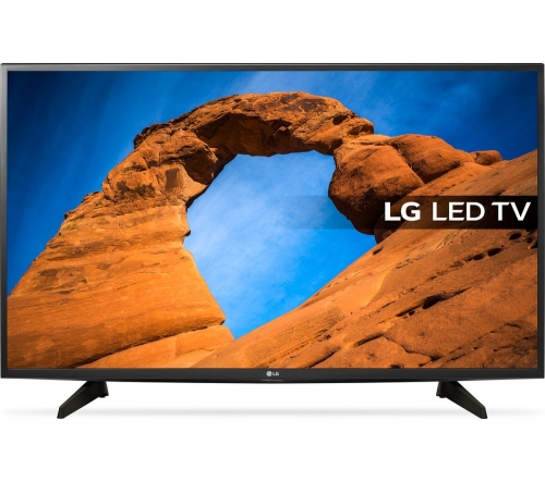 LG 49LK5900PLA 49" Smart HDR LED TV + S1HDM315 HDMI Cable with Ethernet - 1 m