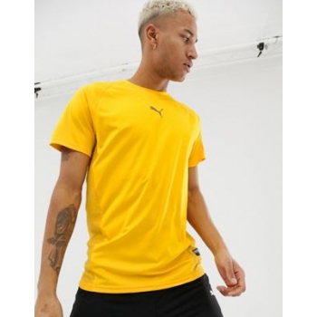 Puma VENT graphic t-shirt in yellow