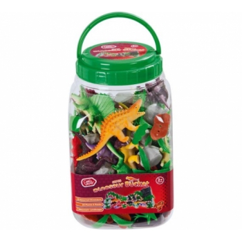 Chad Valley 50 Piece Dinosaur Bucket