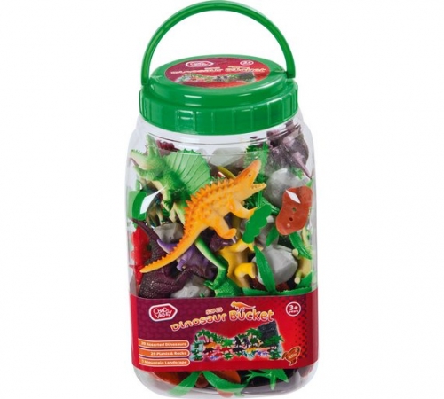 Chad Valley 50 Piece Dinosaur Bucket