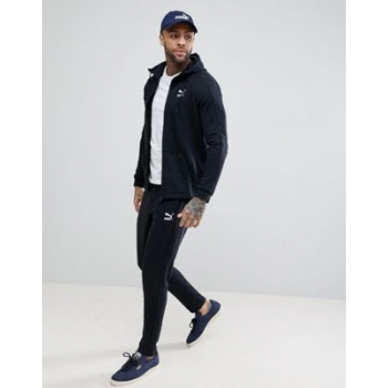 Puma Skinny Fit Tracksuit Set In Black Exclusive to ASOS