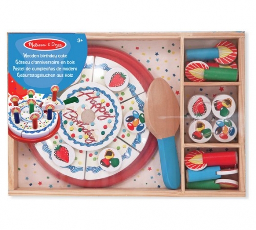 Melissa & doug Wooden Birthday Cake