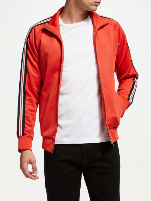 J. Lindeberg Tad Track Jacket, Molten Lava