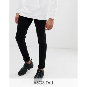 ASOS DESIGN Tall skinny jeans in black