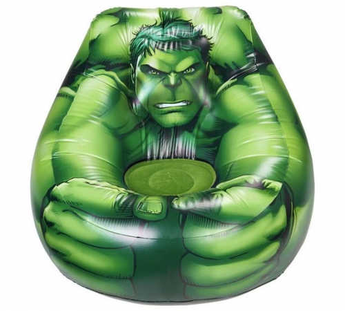 Marvel Avengers Hulk Flocked Chill Chair