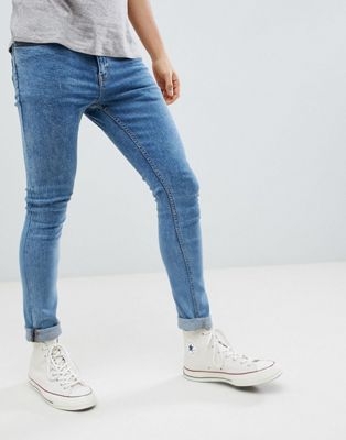 New Look skinny jeans in light wash