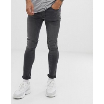 Burton Menswear super skinny jeans in grey wash