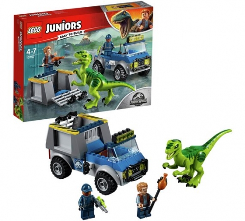 LEGO Juniors Raptor Rescue Truck Set - 10757