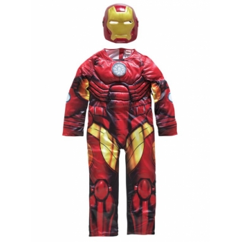 Marvel Iron Man Fancy Dress Costume - 5-6 Years