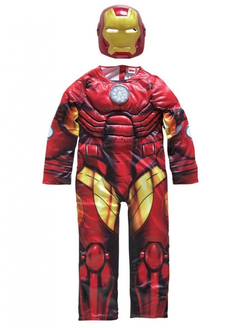 Marvel Iron Man Fancy Dress Costume - 5-6 Years