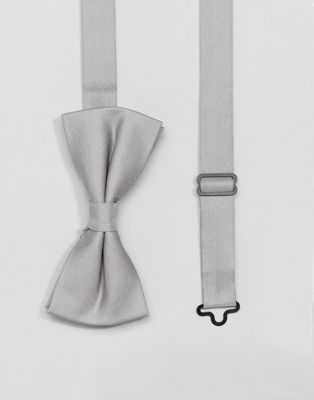 Twisted Tailor bow tie in grey