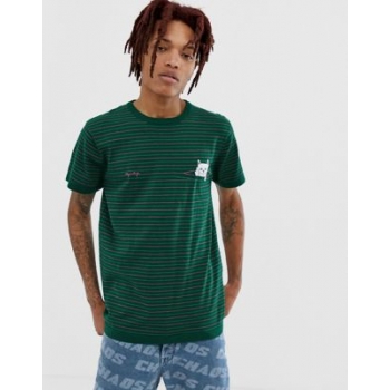 RIPNDIP Peeking Nermal Knit t-shirt in green